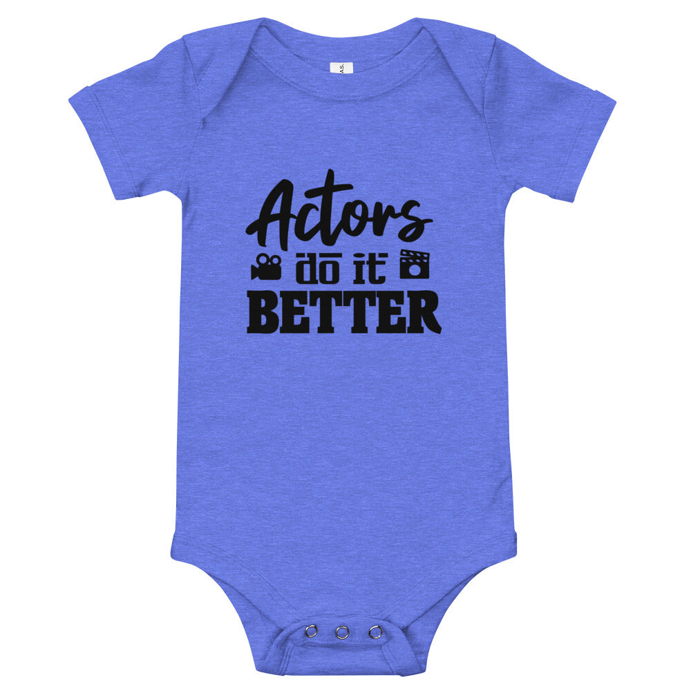 ACTORS DO IT BETTER - Baby short sleeve one piece