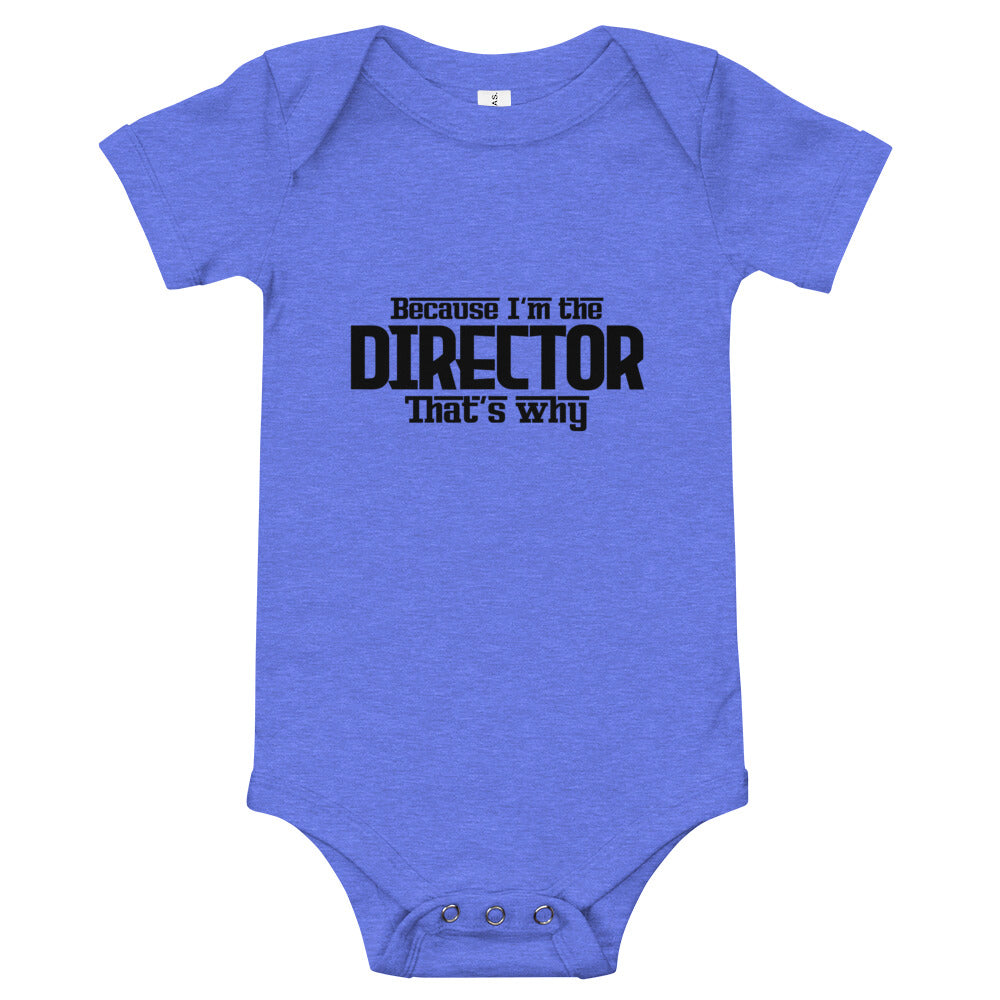 I'M THE DIRECTOR - Baby short sleeve one piece