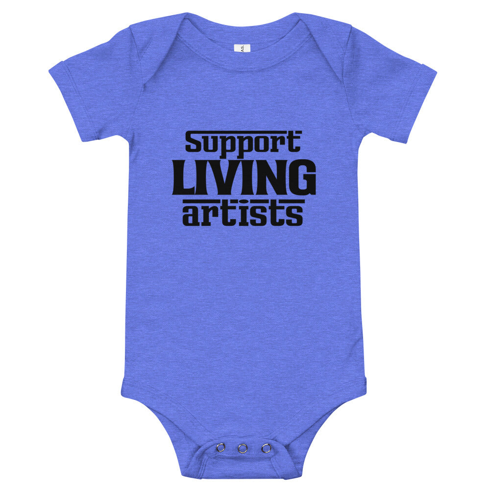 SUPPORT LIVING ARTISTS - Baby short sleeve one piece