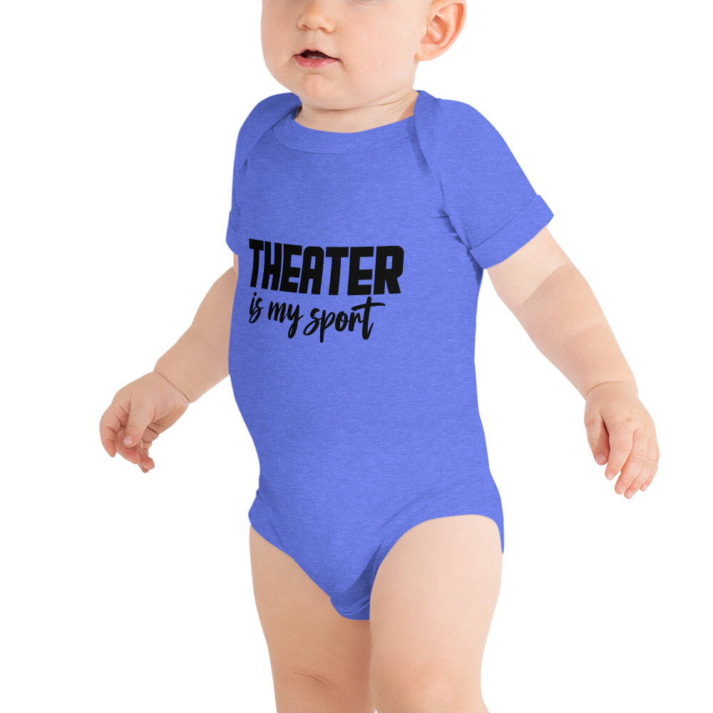 THEATER IS MY SPORT - Baby short sleeve one piece