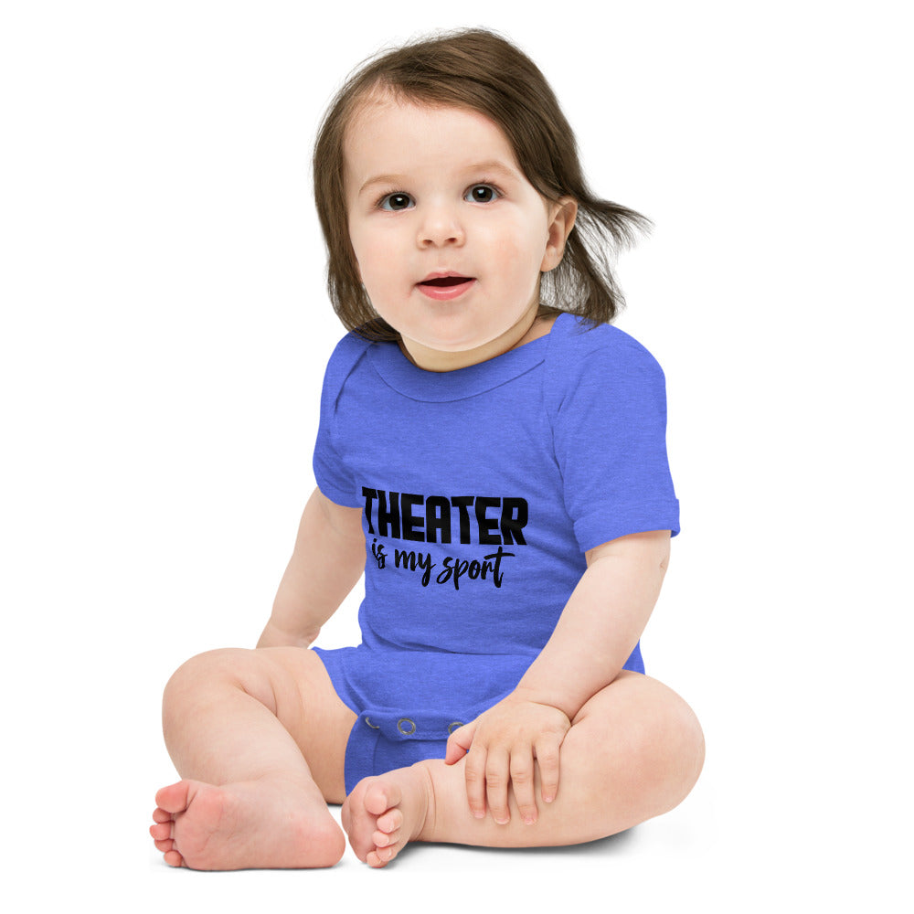 THEATER IS MY SPORT - Baby short sleeve one piece