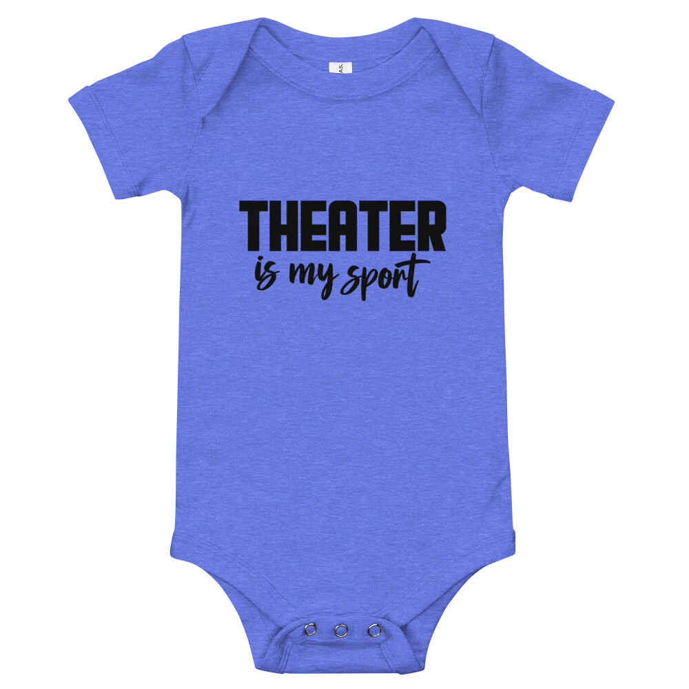 THEATER IS MY SPORT - Baby short sleeve one piece