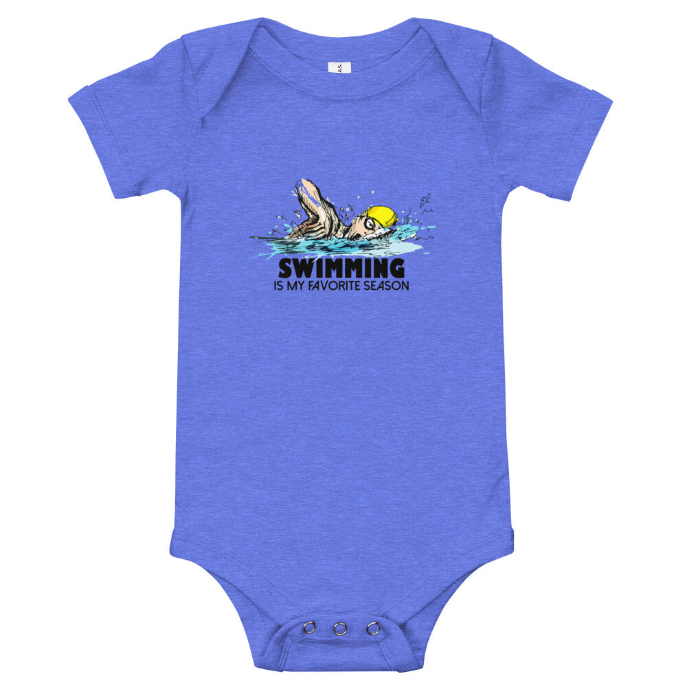 Swimming- Baby short sleeve one piece