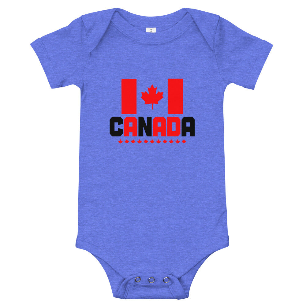 CANADA - Baby short sleeve one piece