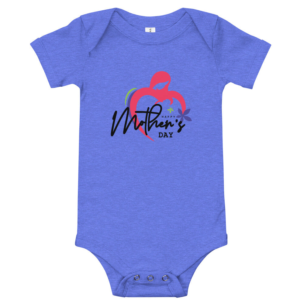 HAPPY MOTHER'S DAY - Baby short sleeve one piece