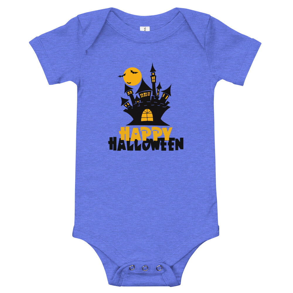 HAPPY HALLOWEEN - Baby short sleeve one piece