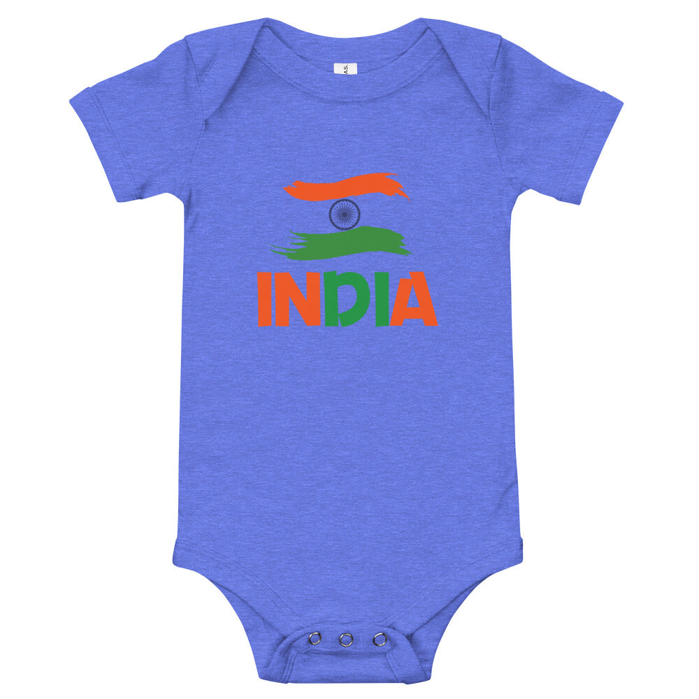 INDIA - Baby short sleeve one piece