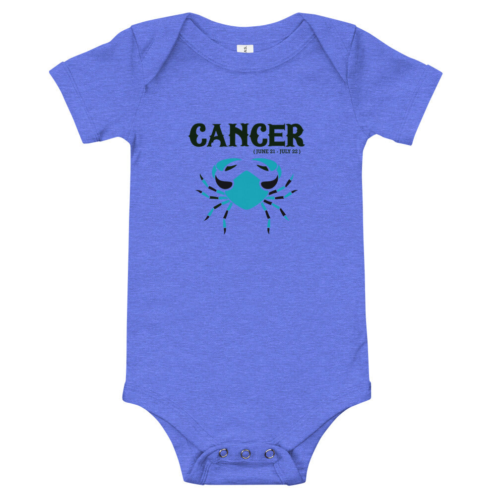 CANCER - Baby short sleeve one piece