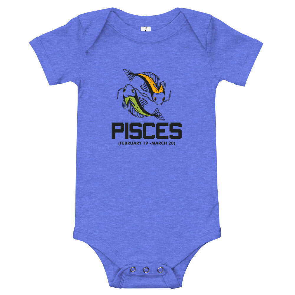 PISCES - Baby short sleeve one piece