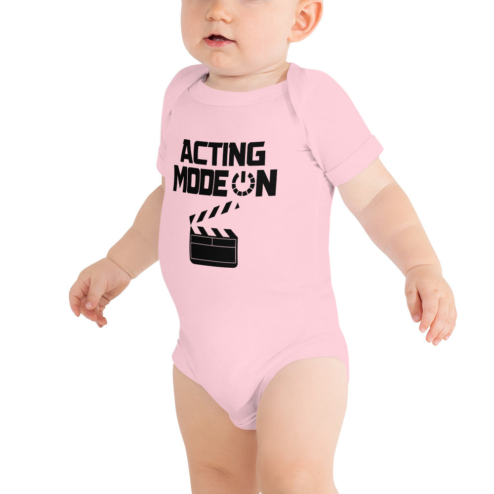 ACTING MODE ON - Baby short sleeve one piece