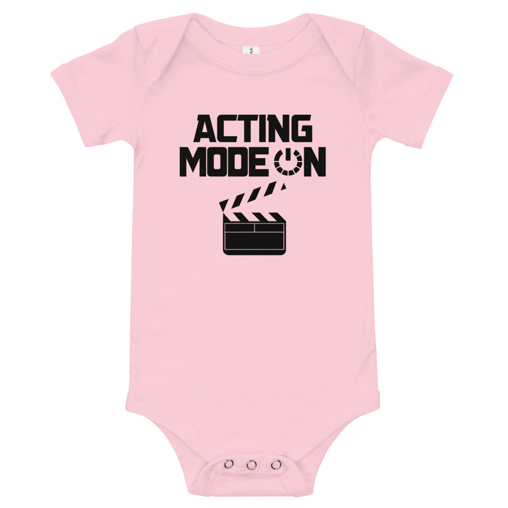 ACTING MODE ON - Baby short sleeve one piece