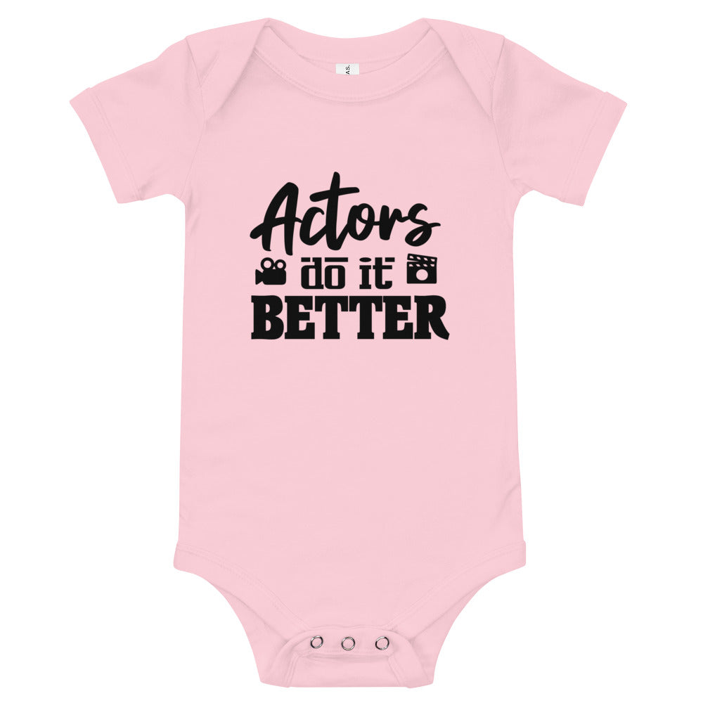 ACTORS DO IT BETTER - Baby short sleeve one piece