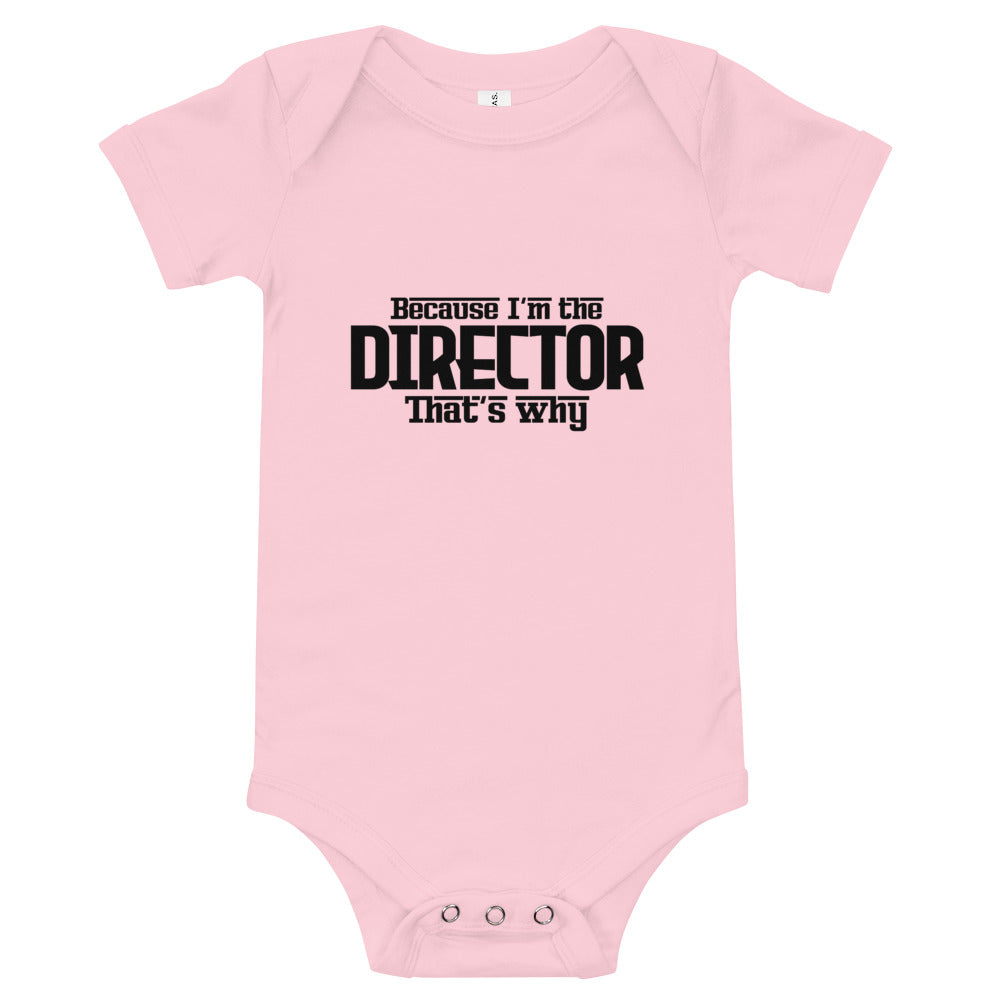 I'M THE DIRECTOR - Baby short sleeve one piece