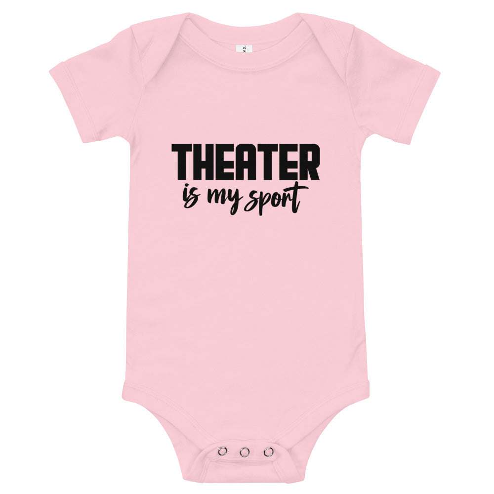 THEATER IS MY SPORT - Baby short sleeve one piece