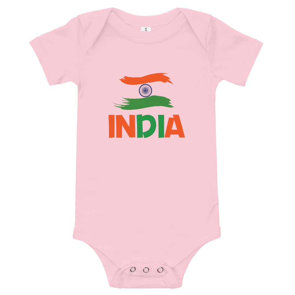 INDIA - Baby short sleeve one piece