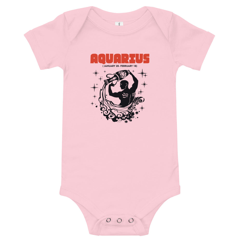 AQUARIUS - Baby short sleeve one piece