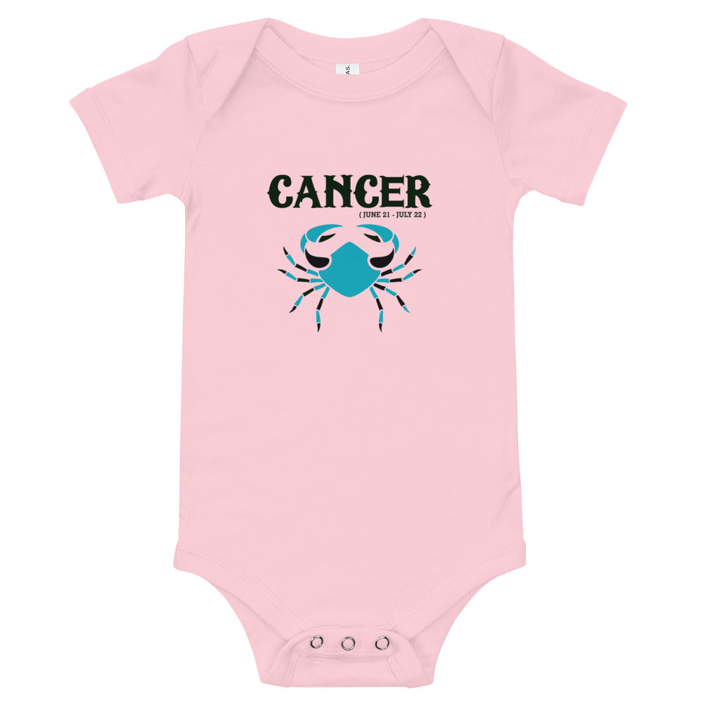 CANCER - Baby short sleeve one piece