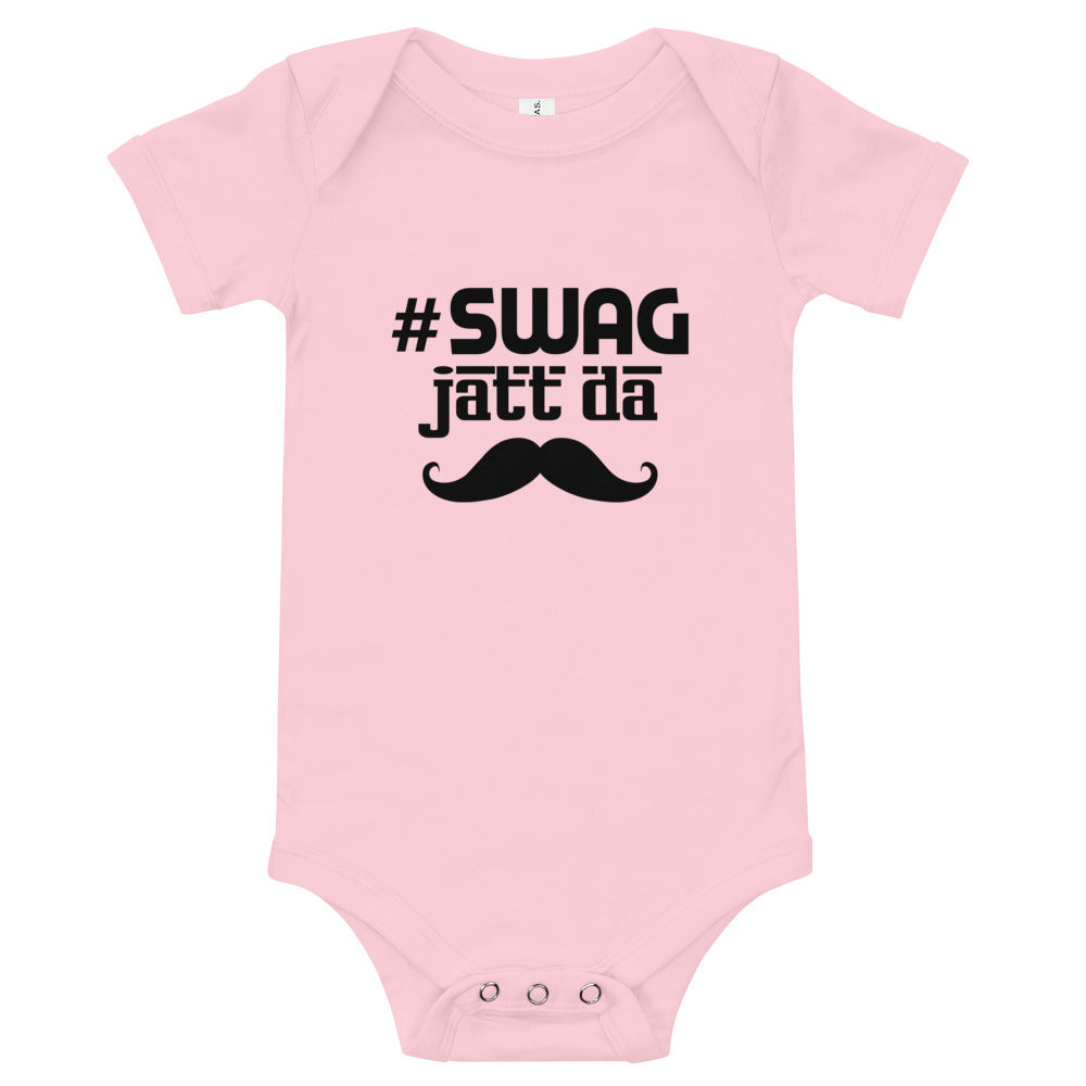 SWAG JATT DA - Baby short sleeve one piece