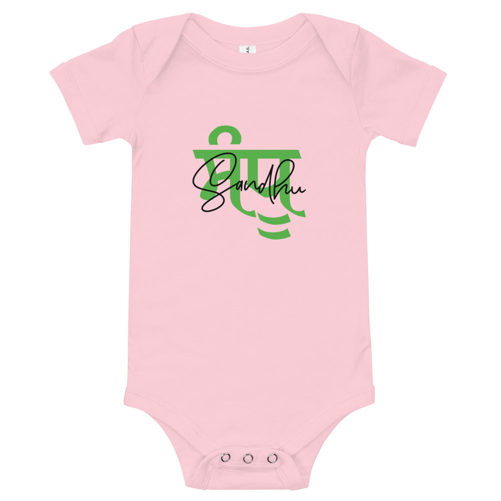 SANDHU - Baby short sleeve one piece