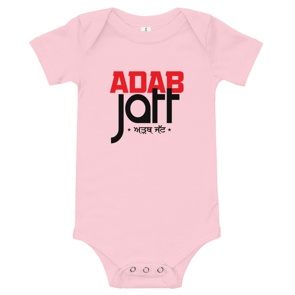 ADAB JATT - Baby short sleeve one piece