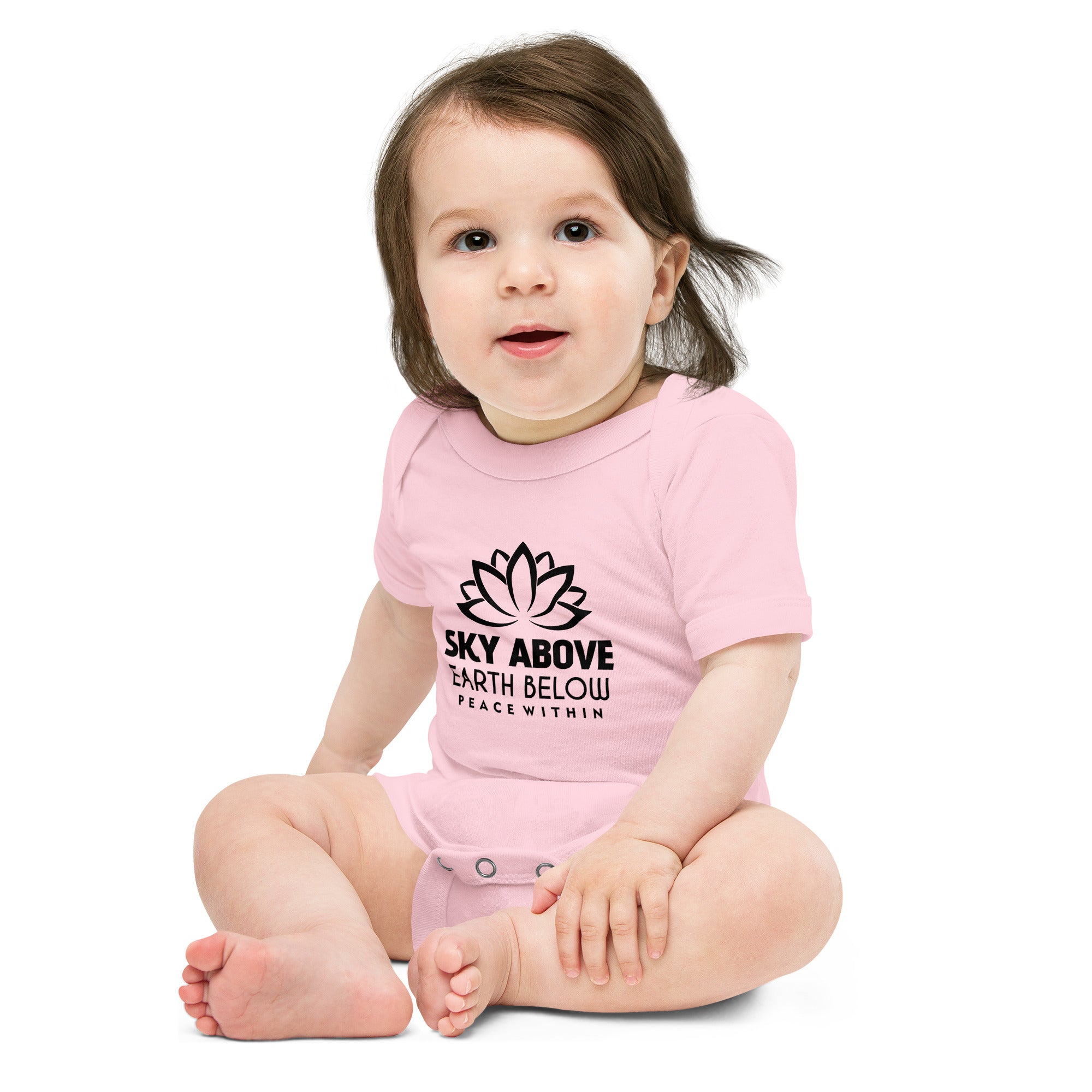 SKY ABOVE EARTH BELOW - Baby short sleeve one piece