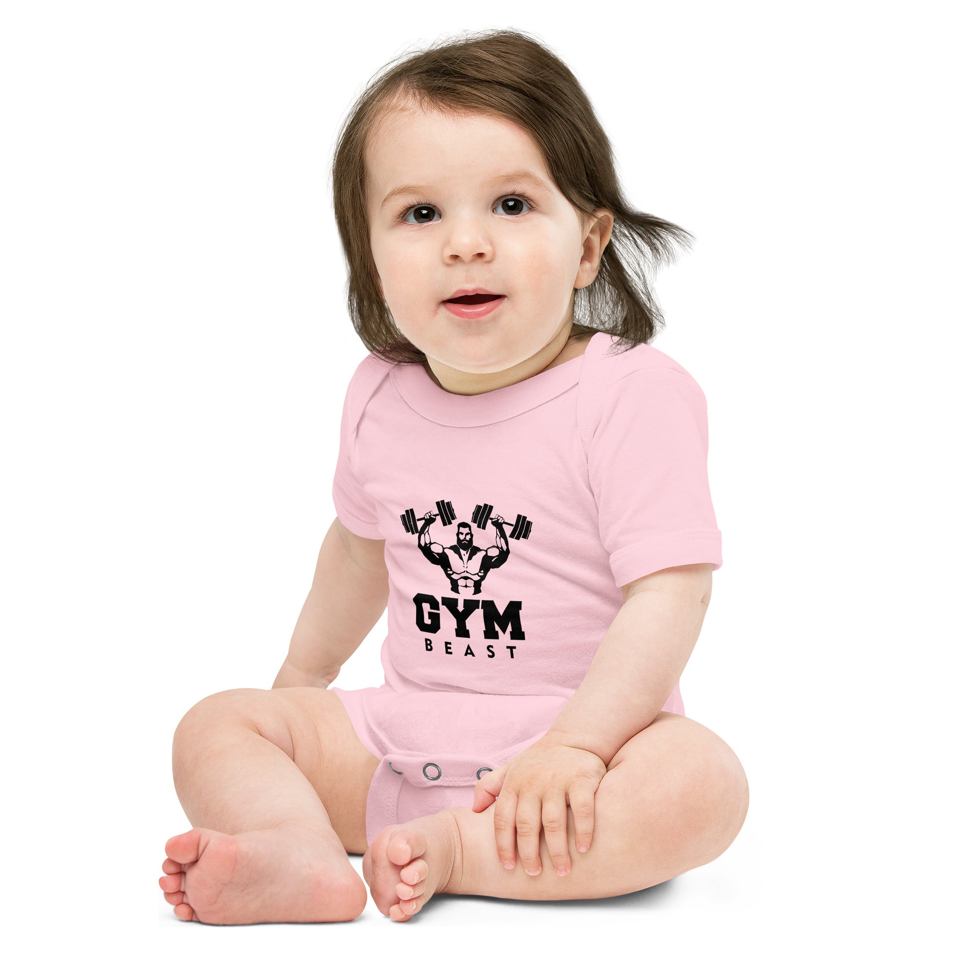 GYM BEAST - Baby short sleeve one piece