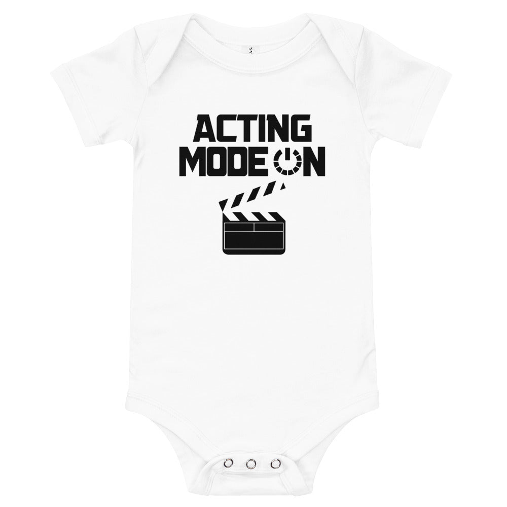 ACTING MODE ON - Baby short sleeve one piece