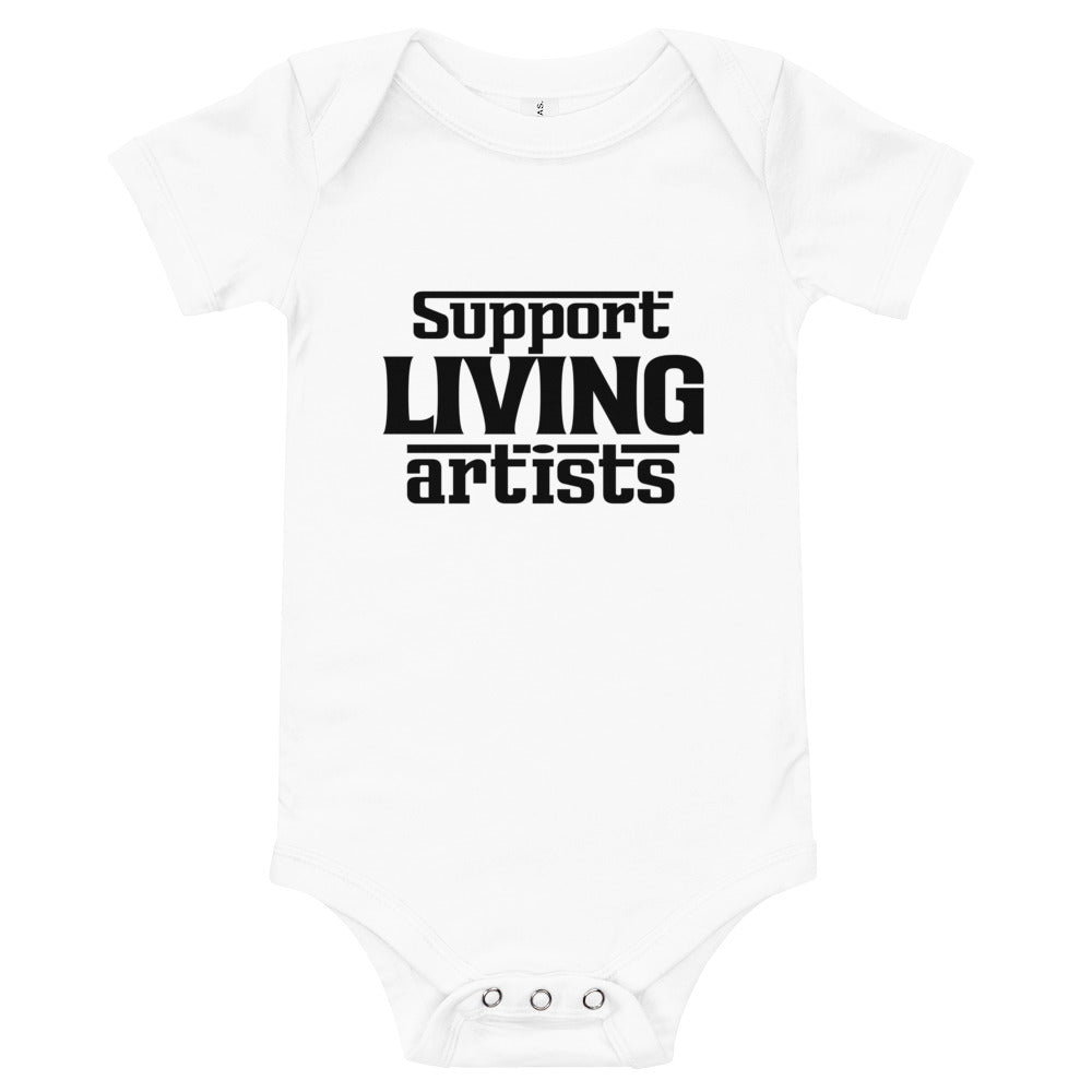 SUPPORT LIVING ARTISTS - Baby short sleeve one piece