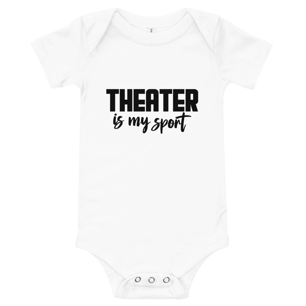 THEATER IS MY SPORT - Baby short sleeve one piece