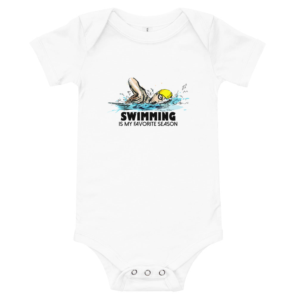 Swimming- Baby short sleeve one piece