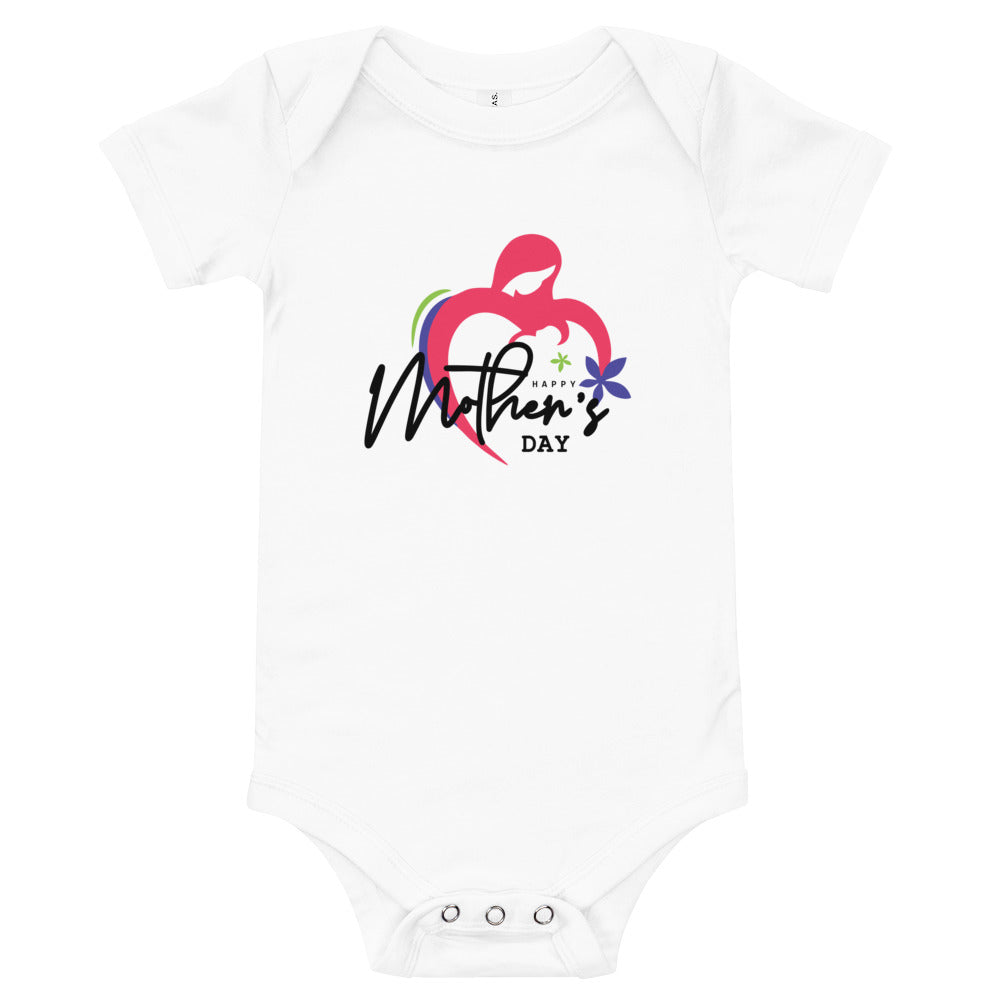 HAPPY MOTHER'S DAY - Baby short sleeve one piece