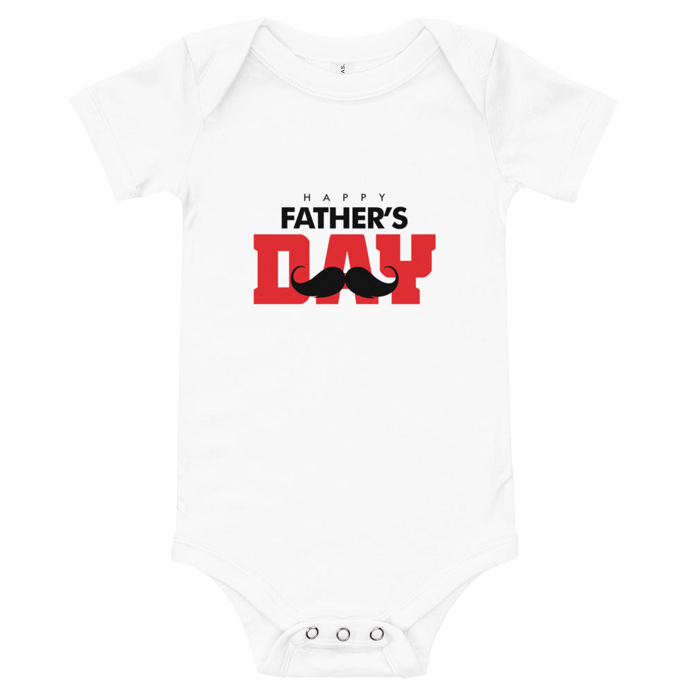 HAPPY FATHER'S DAY - Baby short sleeve one piece