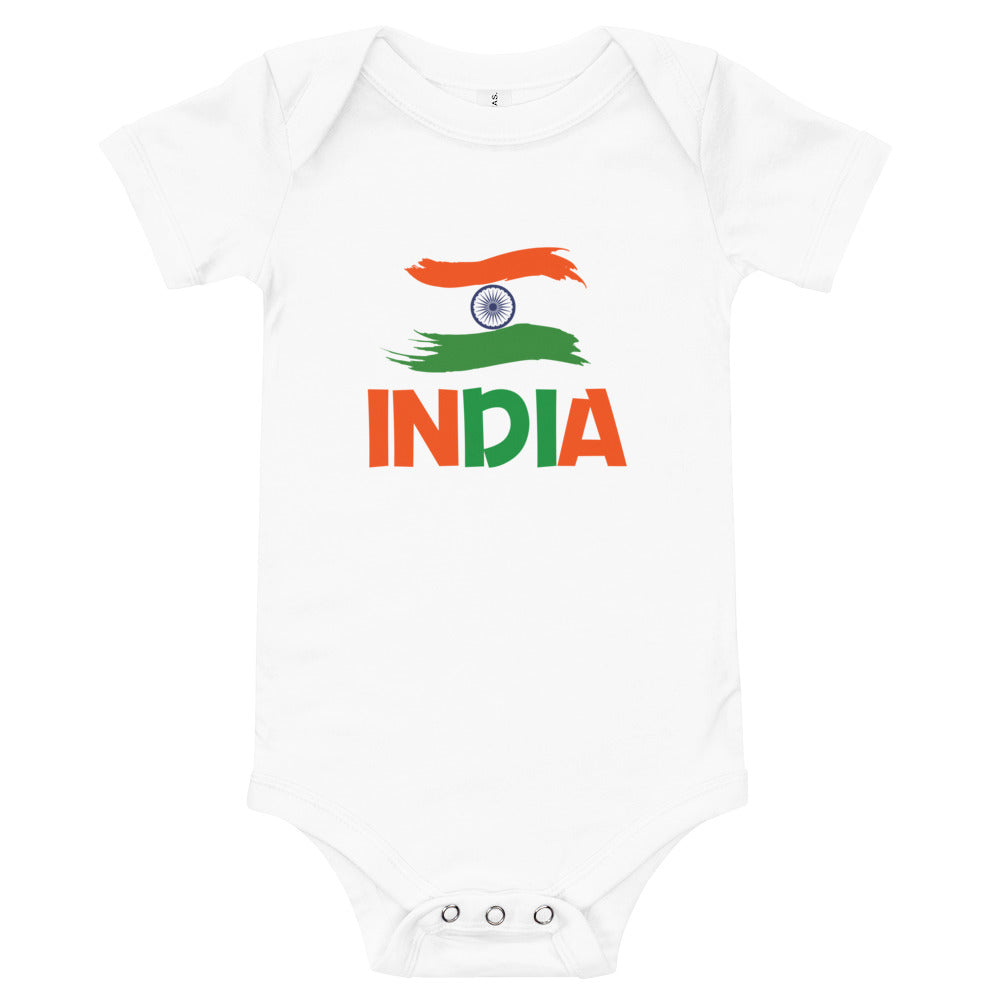 INDIA - Baby short sleeve one piece