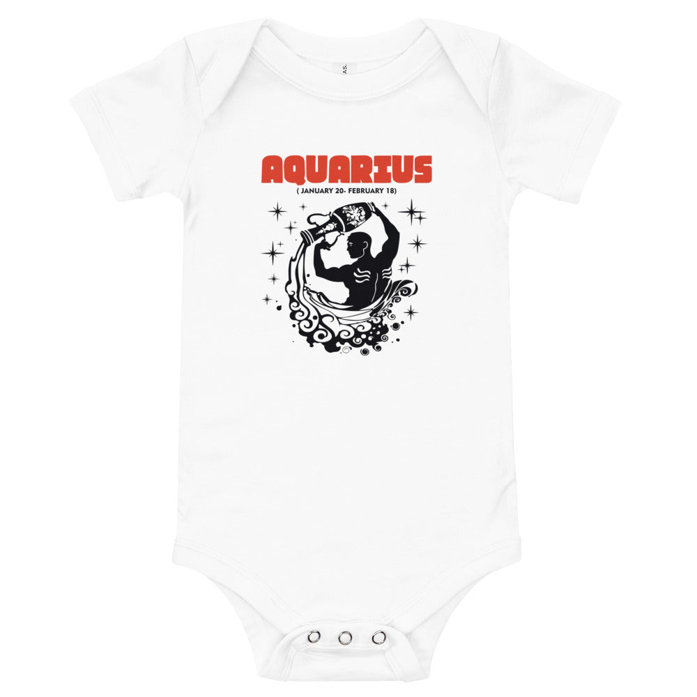 AQUARIUS - Baby short sleeve one piece