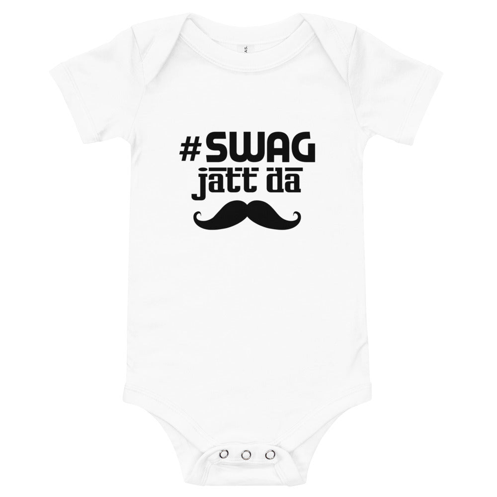 SWAG JATT DA - Baby short sleeve one piece