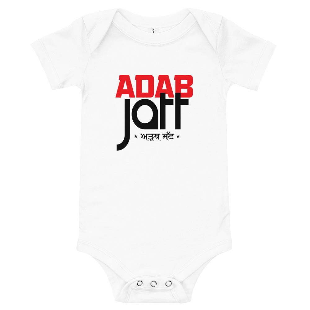 ADAB JATT - Baby short sleeve one piece