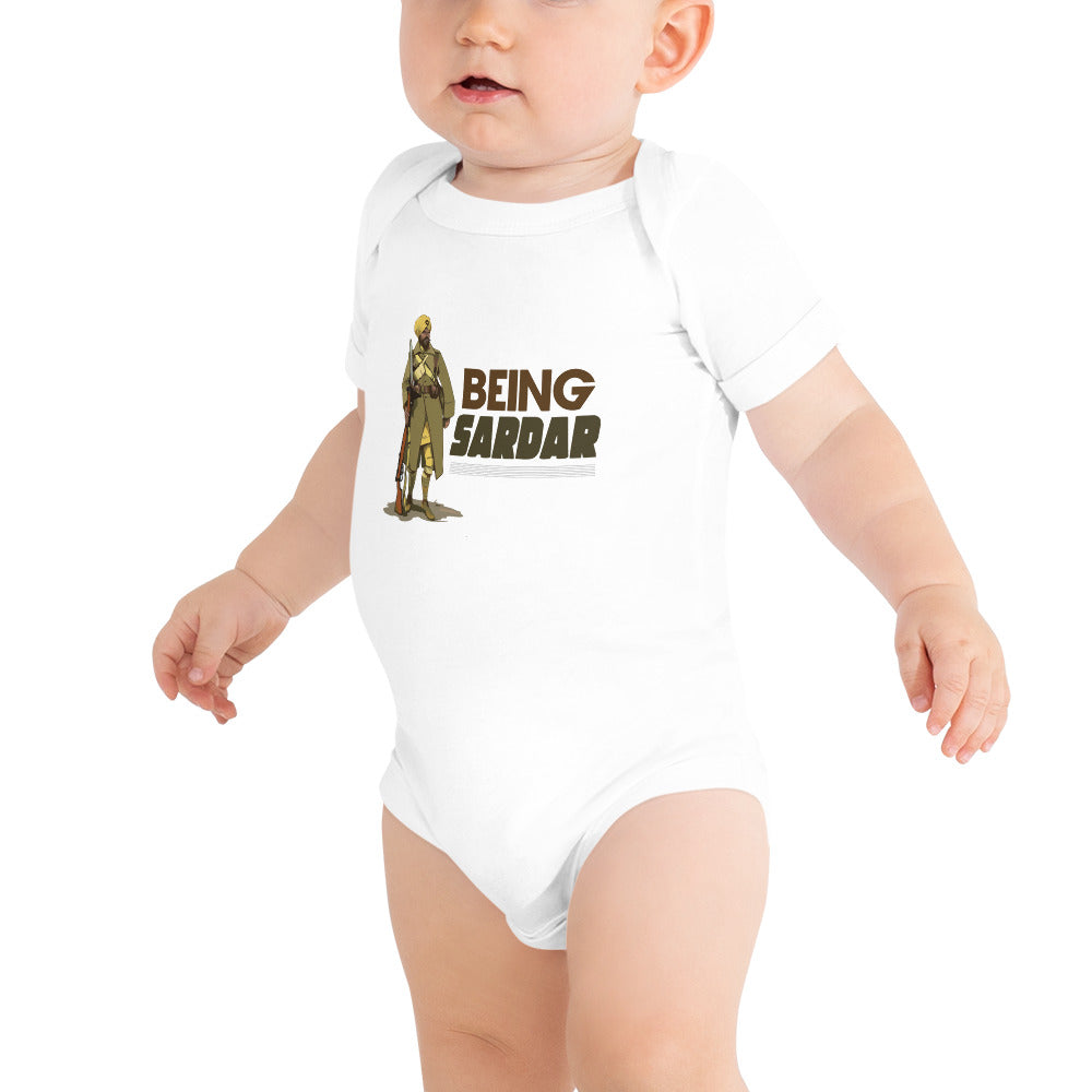 BEING SARDAR - Baby short sleeve one piece