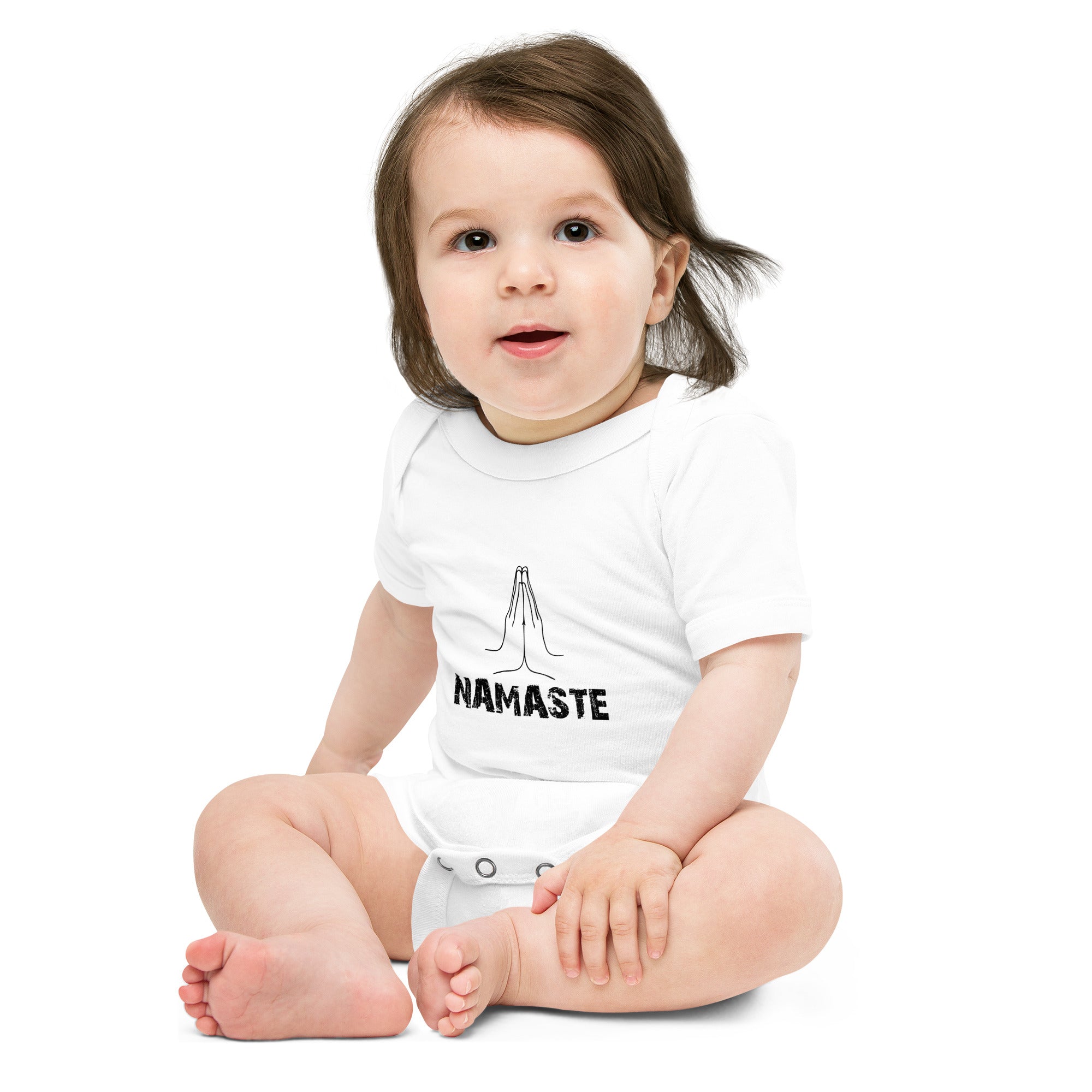 NAMASTE - Baby short sleeve one piece