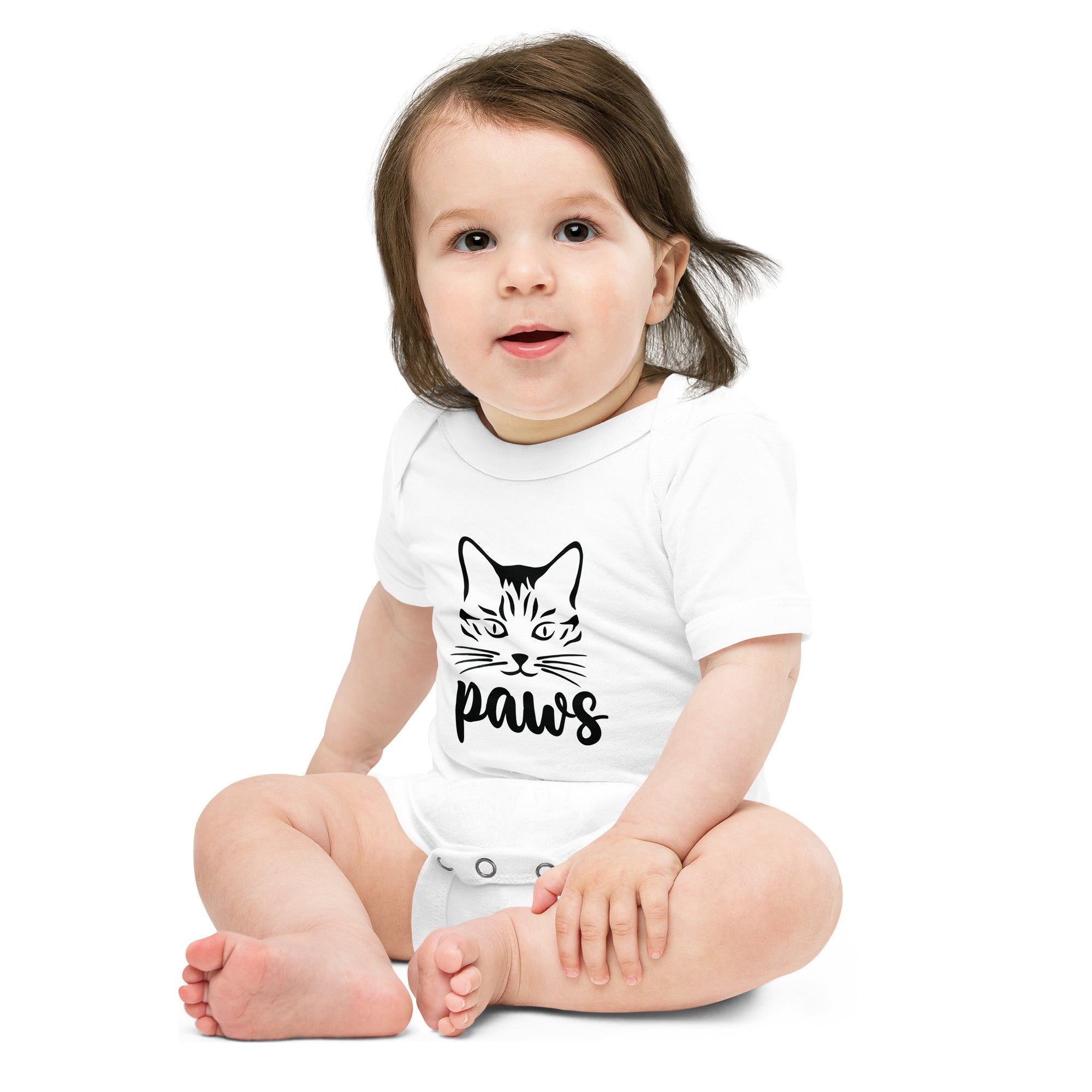 PAWS - Baby short sleeve one piece