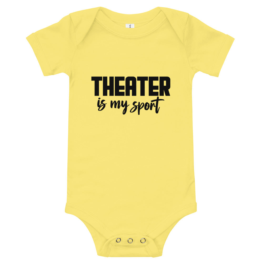 THEATER IS MY SPORT - Baby short sleeve one piece