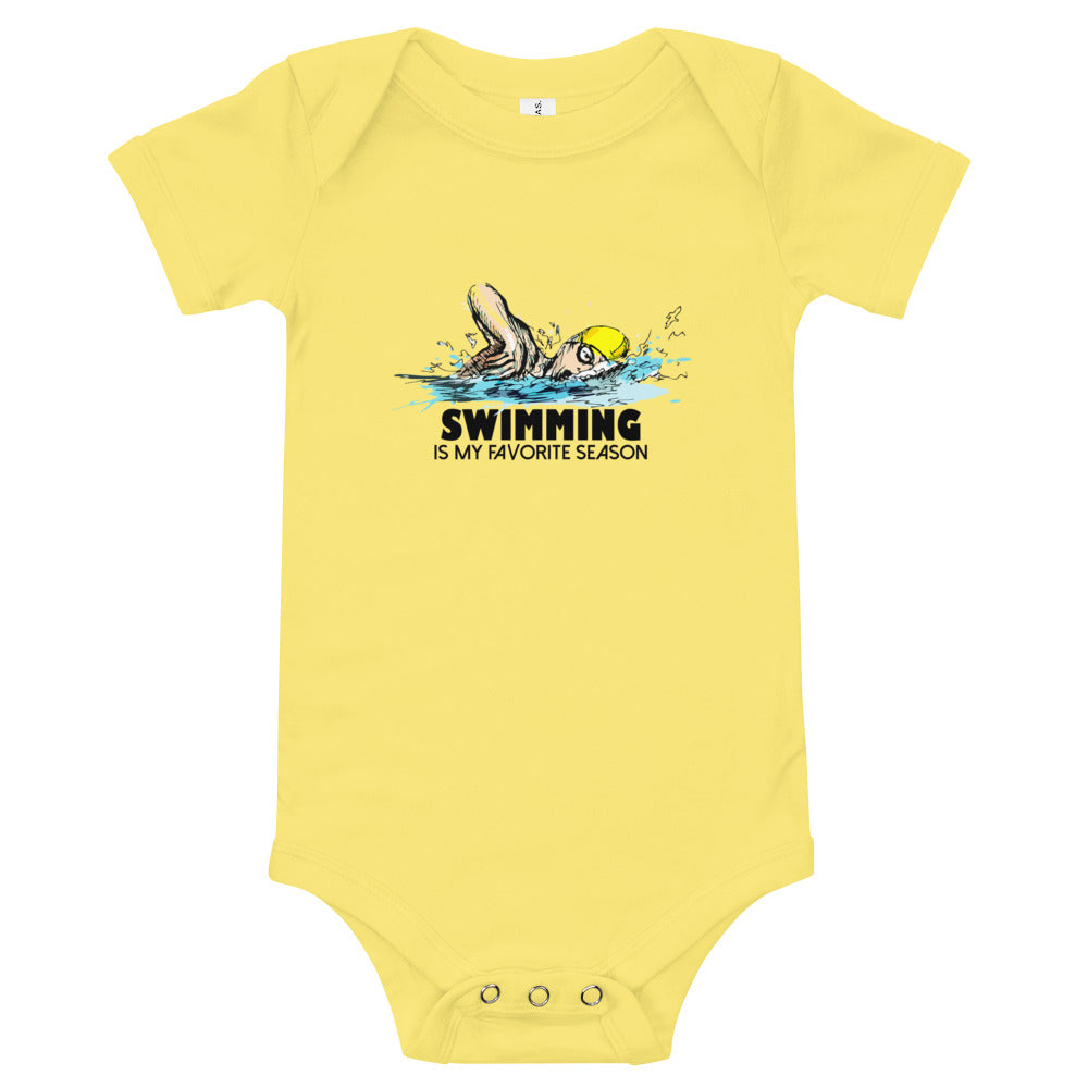 Swimming- Baby short sleeve one piece