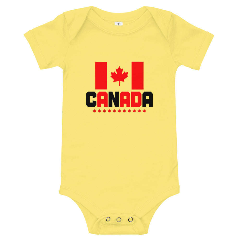 CANADA - Baby short sleeve one piece