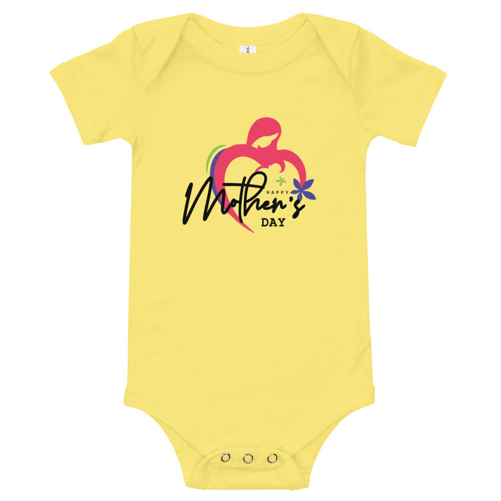 HAPPY MOTHER'S DAY - Baby short sleeve one piece