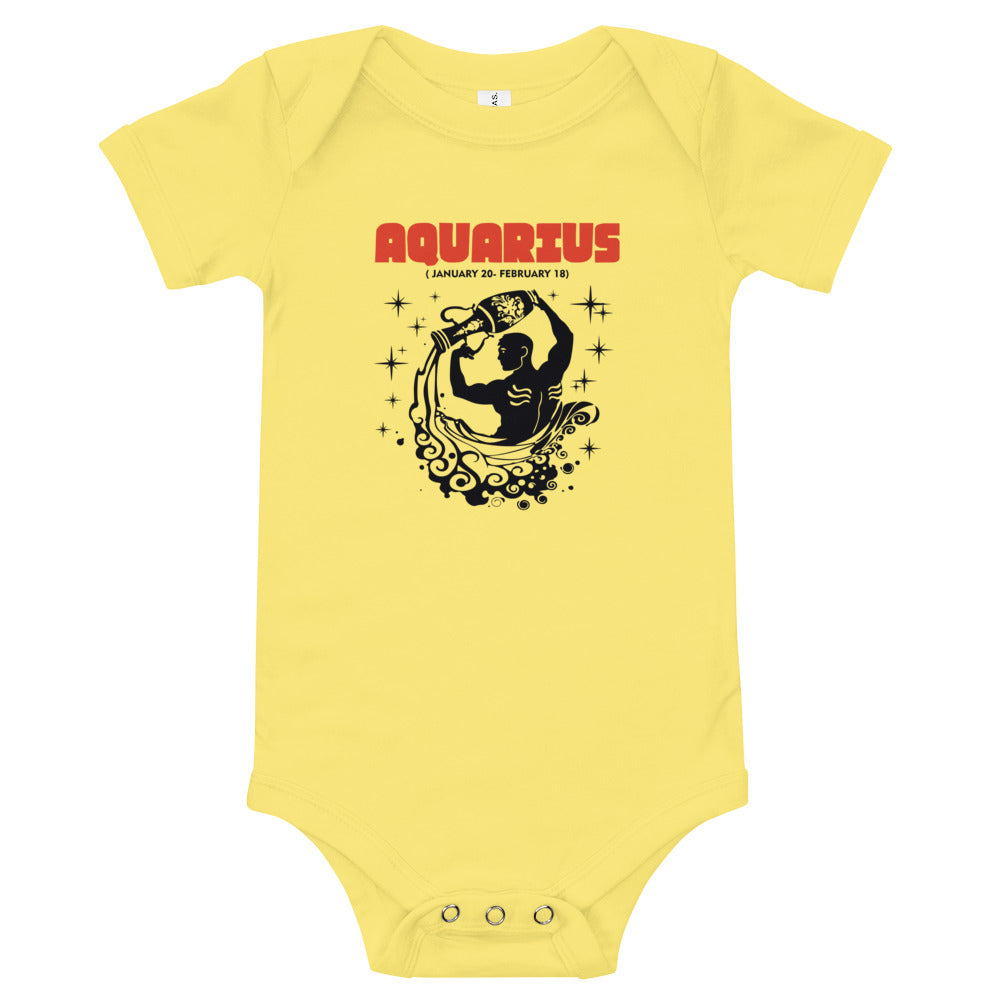 AQUARIUS - Baby short sleeve one piece