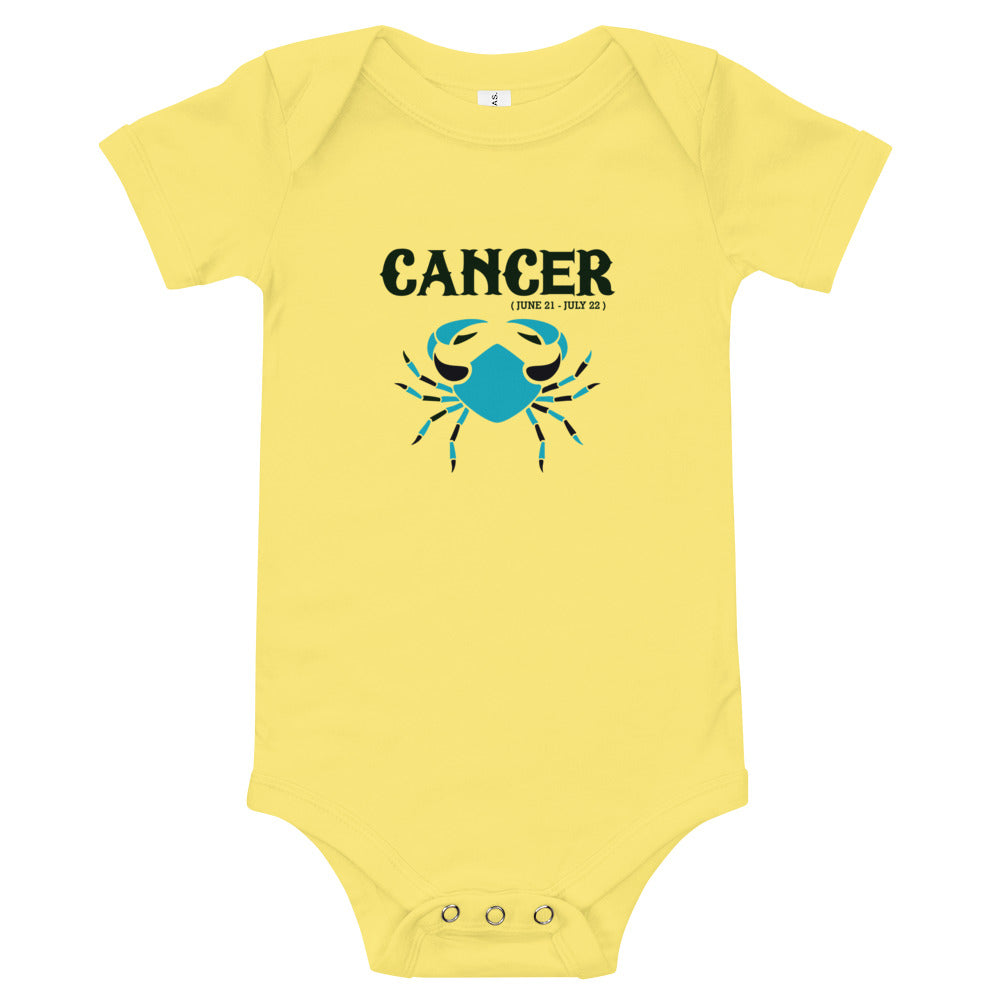 CANCER - Baby short sleeve one piece