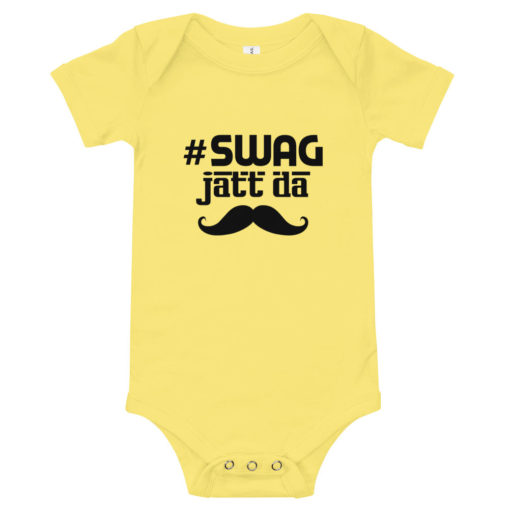 SWAG JATT DA - Baby short sleeve one piece