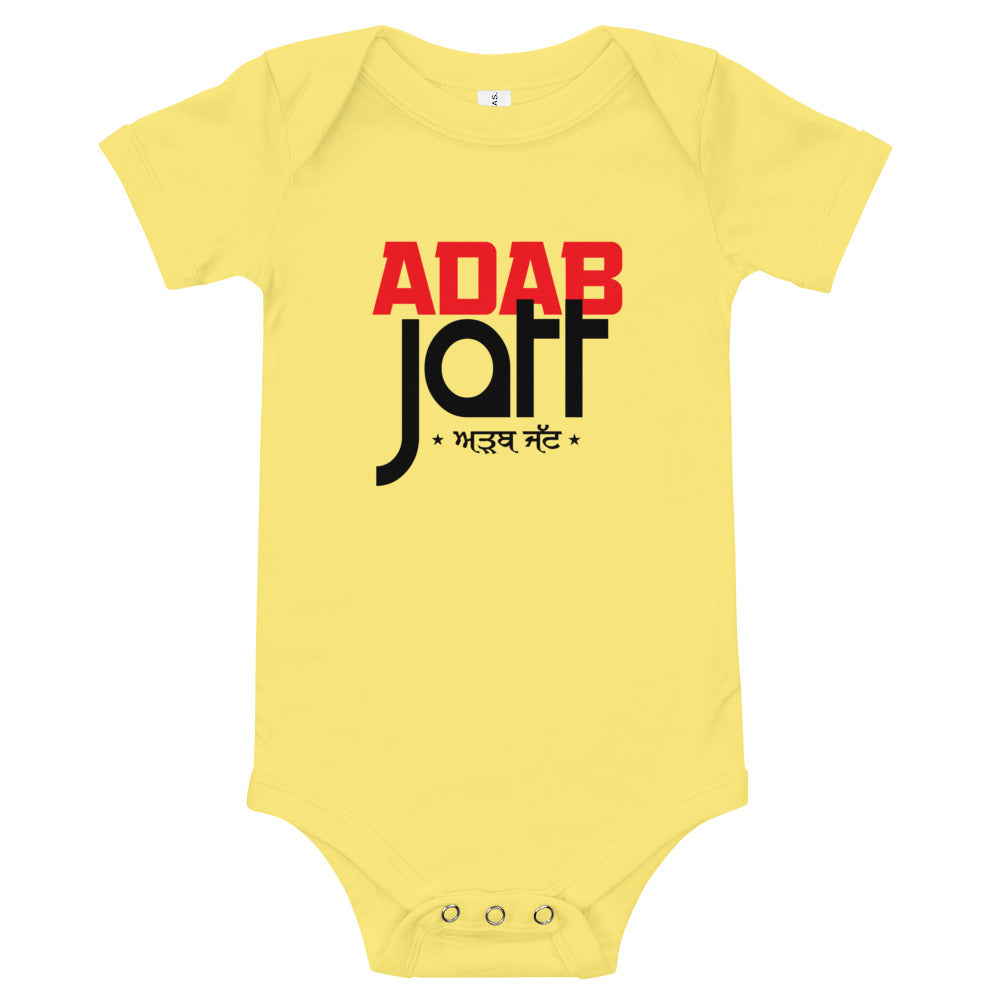 ADAB JATT - Baby short sleeve one piece