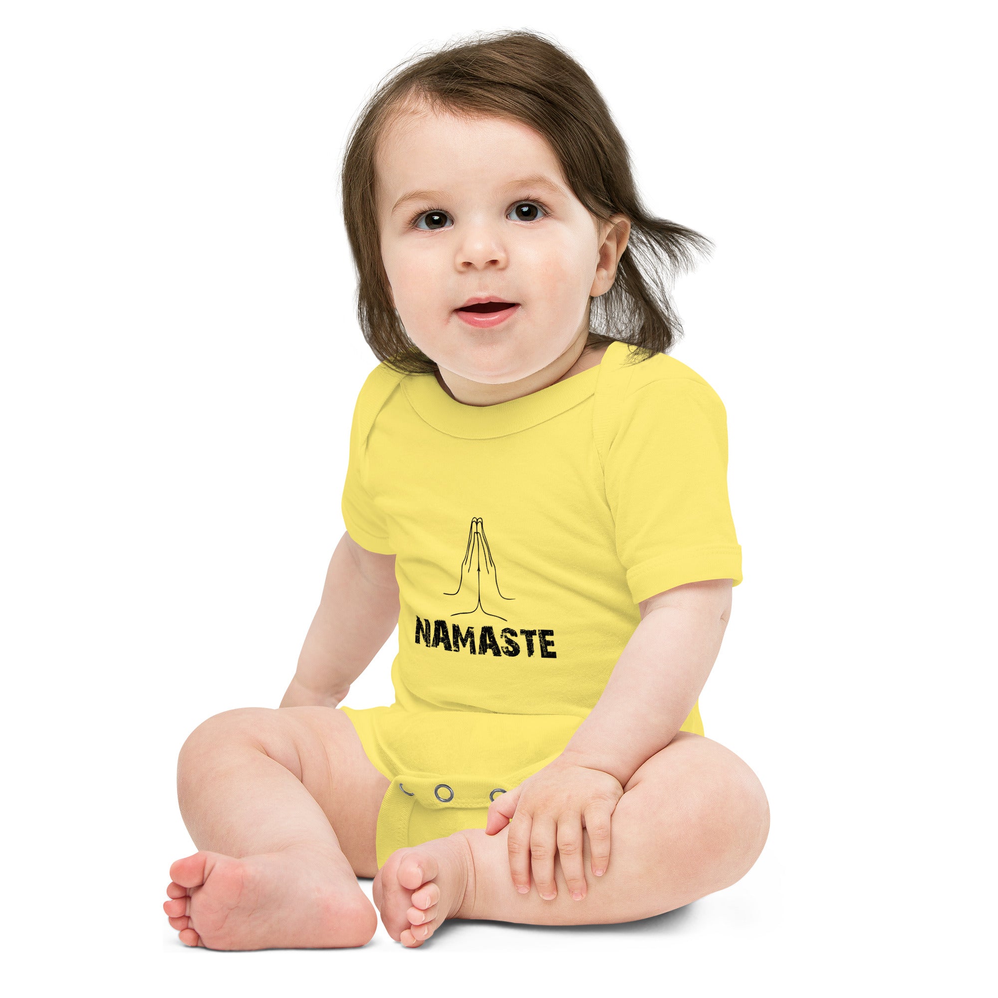 NAMASTE - Baby short sleeve one piece