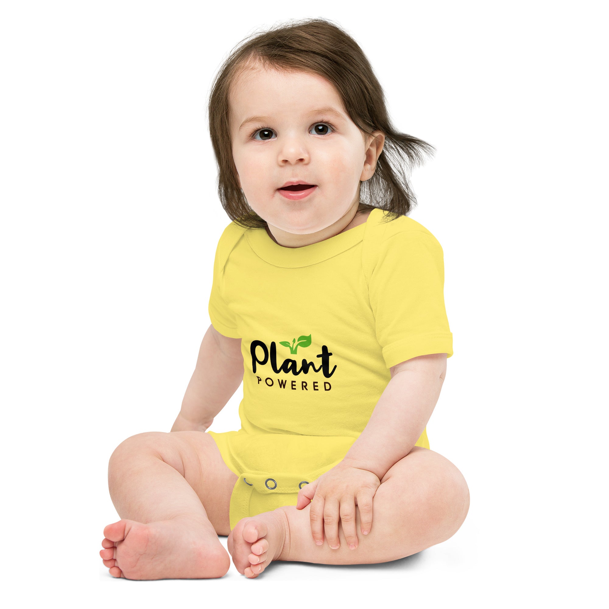 PLANT POWERED - Baby short sleeve one piece