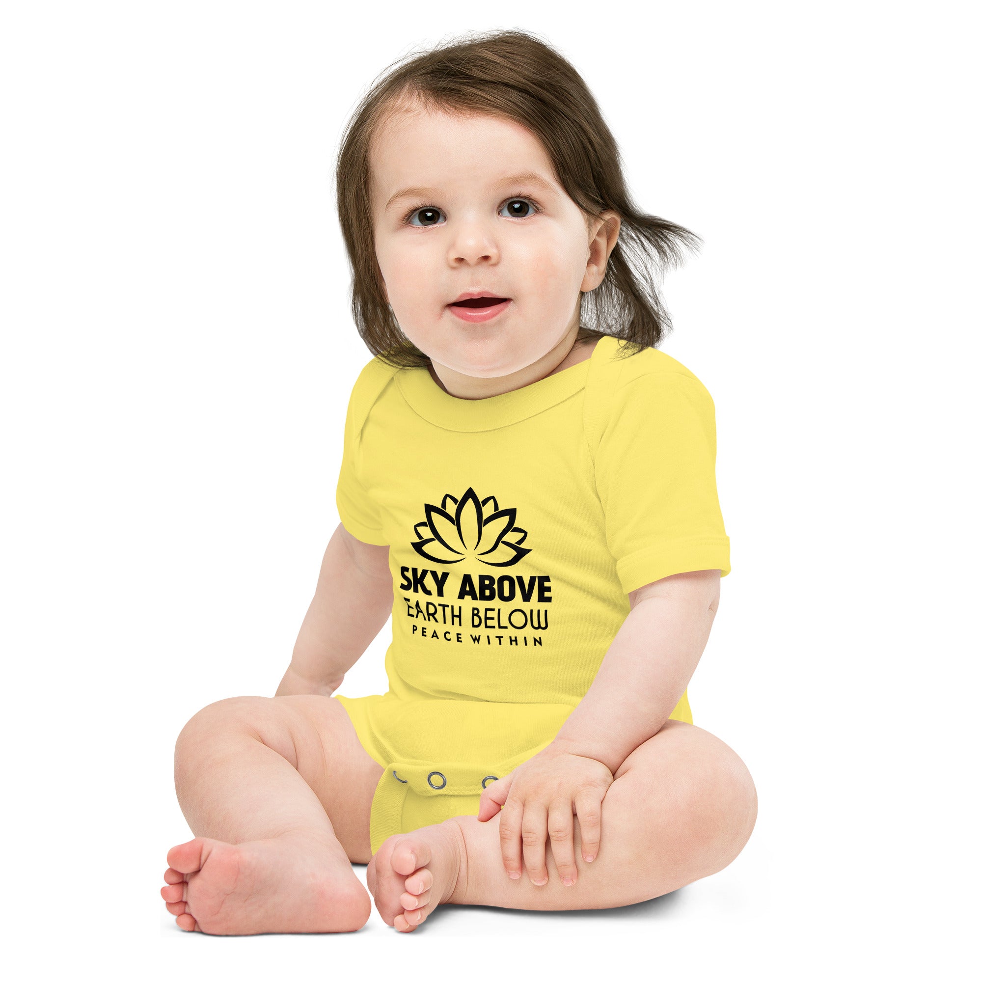 SKY ABOVE EARTH BELOW - Baby short sleeve one piece